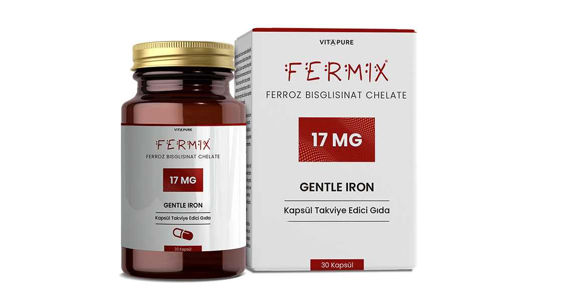 Fermix demir kapsülü, fermix kapsül, ege pharma, fermix